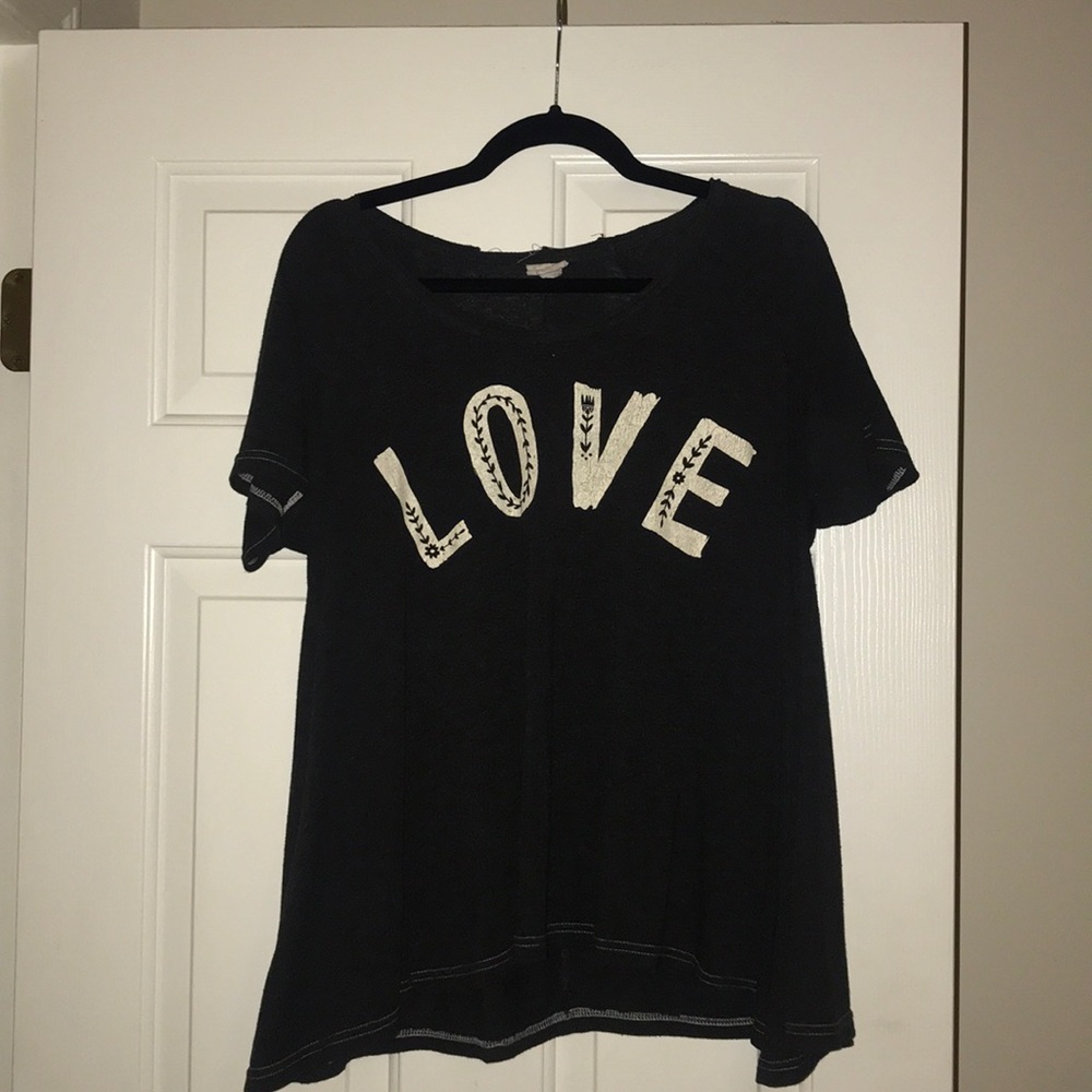 Natural Life Love Flowy Tee